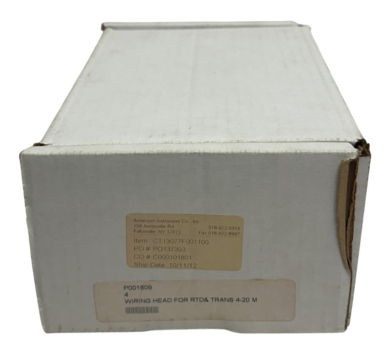 ANDERSON INSTRUMENT CT-1 / 561010077F / CT13077F001100 ANALOG TRANSMITTER NSMP