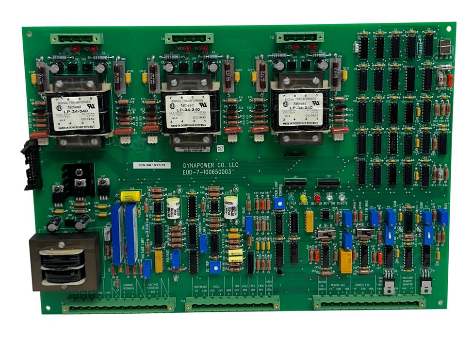 DYNAPOWER CO EUD-7-100650003 / ELS-1-005022000 SCN BM POWER CONTROL BOARD USNP
