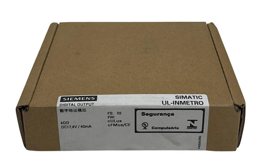 SIEMENS 6ES7132-7RD22-0AB0 / 6ES71327RD220AB0 SIMATIC DIGITAL OUTPUT 40mA NSFS