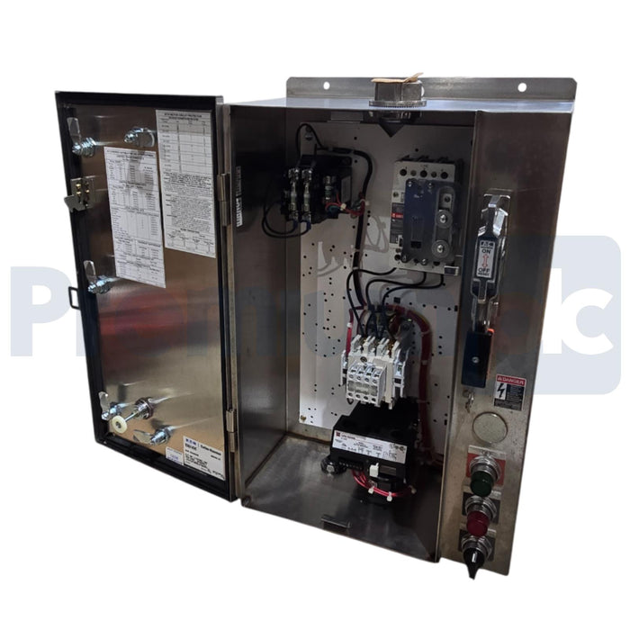 EATON CUTLER-HAMMER ECN2414CHC MODS: P3A23C40 NEMA MOTOR CONTROL W/ IQ504A NSMP