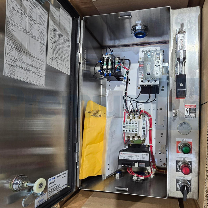 EATON CUTLER-HAMMER ECN2414CHC MODS: P3A23C40 NEMA MOTOR CONTROL W/ IQ504A NSMP