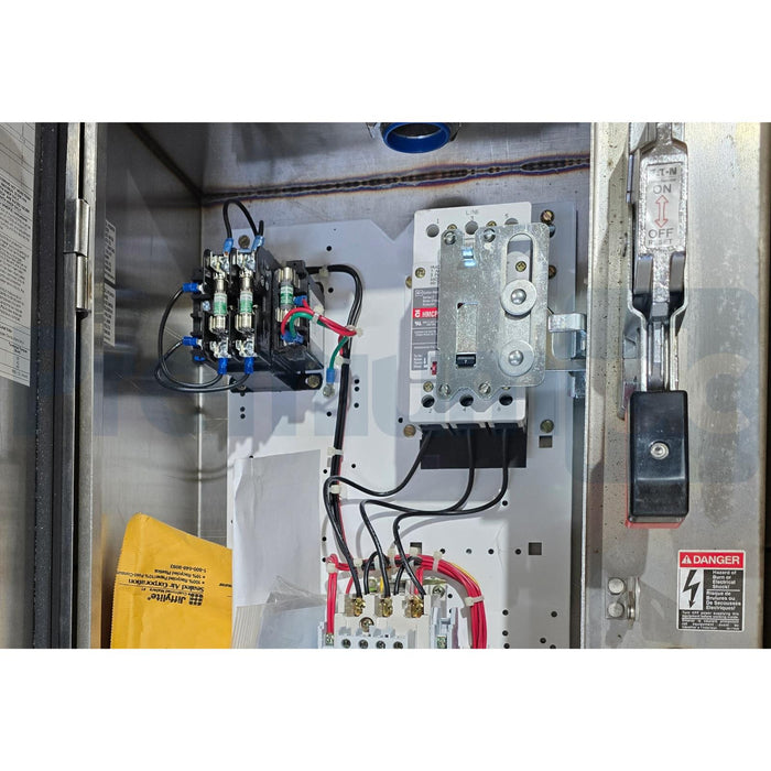 EATON CUTLER-HAMMER ECN2414CHC MODS: P3A23C40 NEMA MOTOR CONTROL W/ IQ504A NSMP