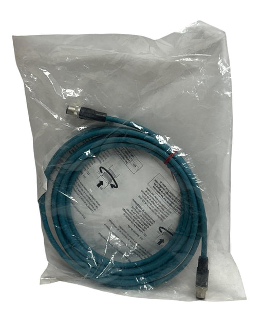 KEYENCE OP-88090 / OP88090 OEM SZ-V SERIES EtherNet CABLE M12 4-PIN 5M NSFS