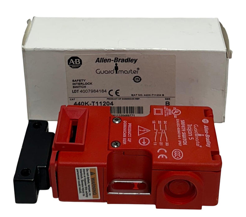 ALLEN BRADLEY 440K-T11204 /B Guardmaster SAFETY INTERLOCK SWITCH TROJAN 5 NSMP