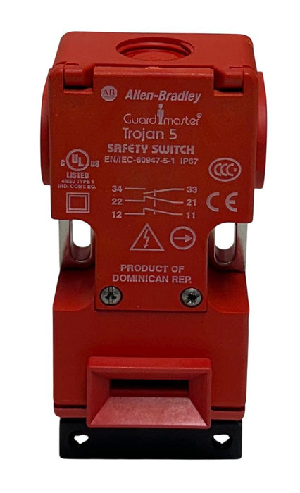 ALLEN BRADLEY 440K-T11204 /B Guardmaster SAFETY INTERLOCK SWITCH TROJAN 5 NSMP