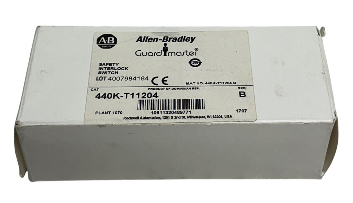 ALLEN BRADLEY 440K-T11204 /B Guardmaster SAFETY INTERLOCK SWITCH TROJAN 5 NSMP