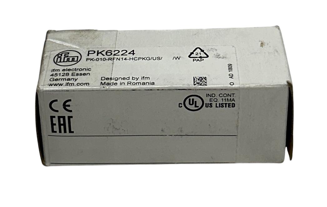 IFM PK-010-RFN14-HCPKG/US/ /W / PK6224 PRESSURE SWITCH 9.6-32VDC 500mA NSMP