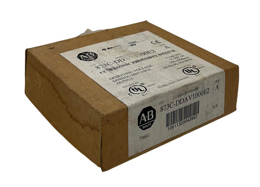 ALLEN BRADLEY 873C-DDAV1000E2 /A ULTRASONIC PROXIMITY SWITCH 18-30VDC 30mm NSMP