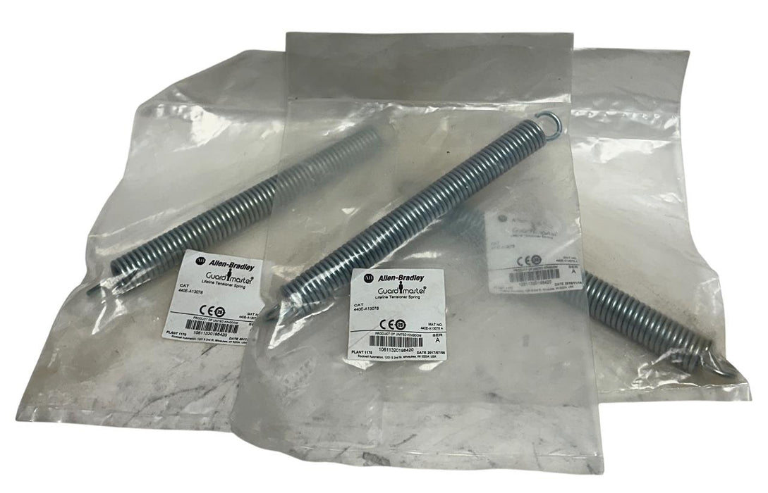 3 ALLEN BRADLEY 440E-A13078 /A Guardmaster LIFELINE TENSIONER SPRINGS OEM NSFS