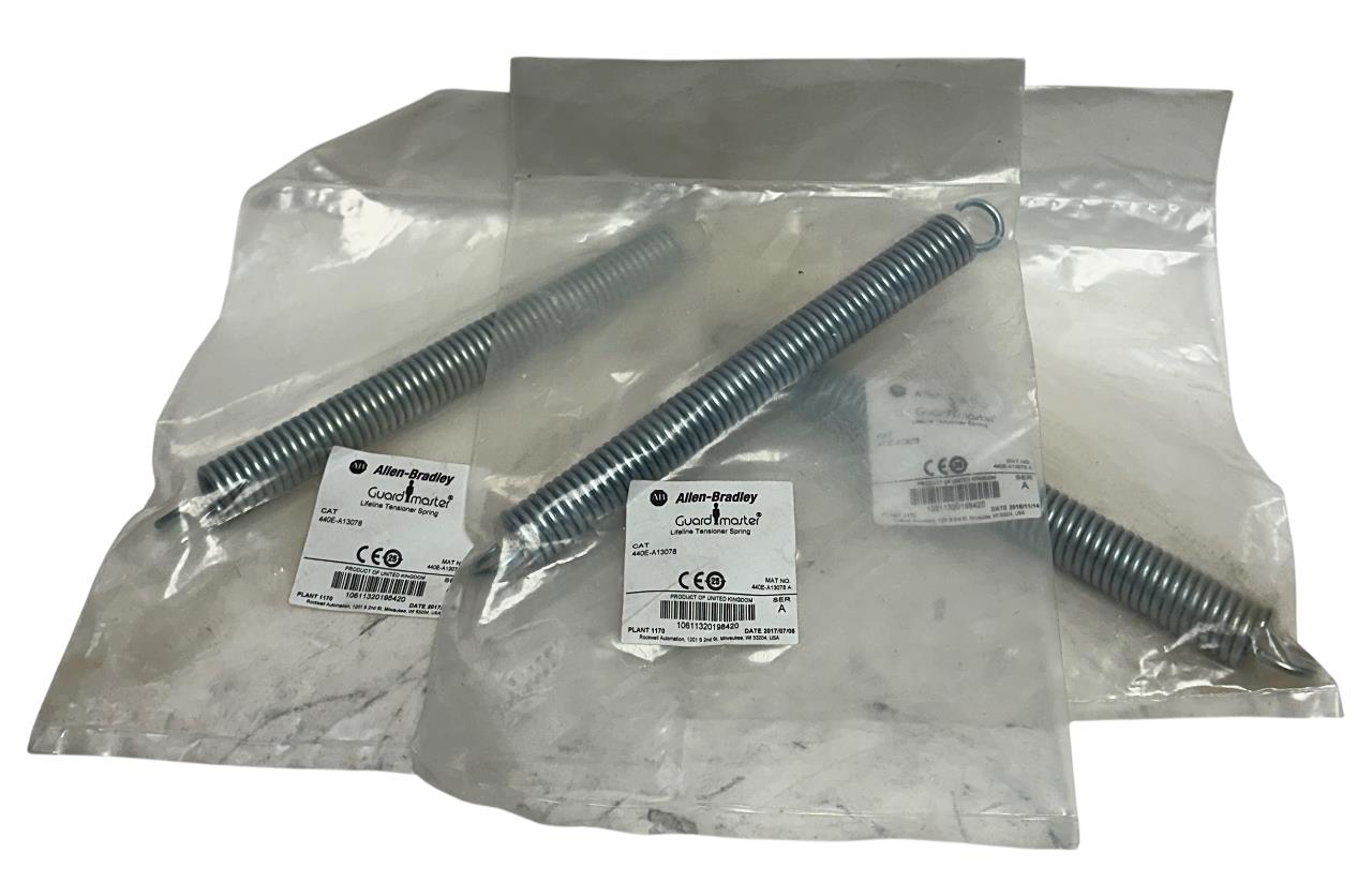 3 ALLEN BRADLEY 440E-A13078 /A Guardmaster LIFELINE TENSIONER SPRINGS OEM NSFS