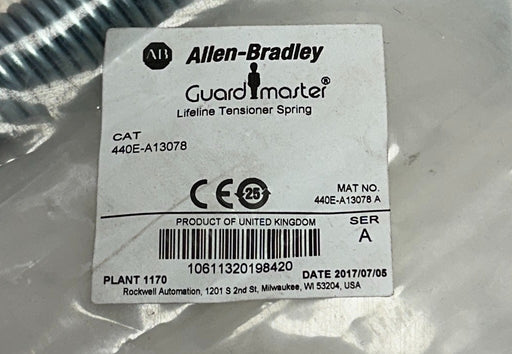3 ALLEN BRADLEY 440E-A13078 /A Guardmaster LIFELINE TENSIONER SPRINGS OEM NSFS