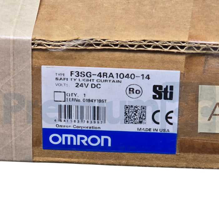 OMRON STI F3SG-4RA1040-14 F3SG-RA SAFETY LIGHT CURTAIN SET 14x1040mm NSMP