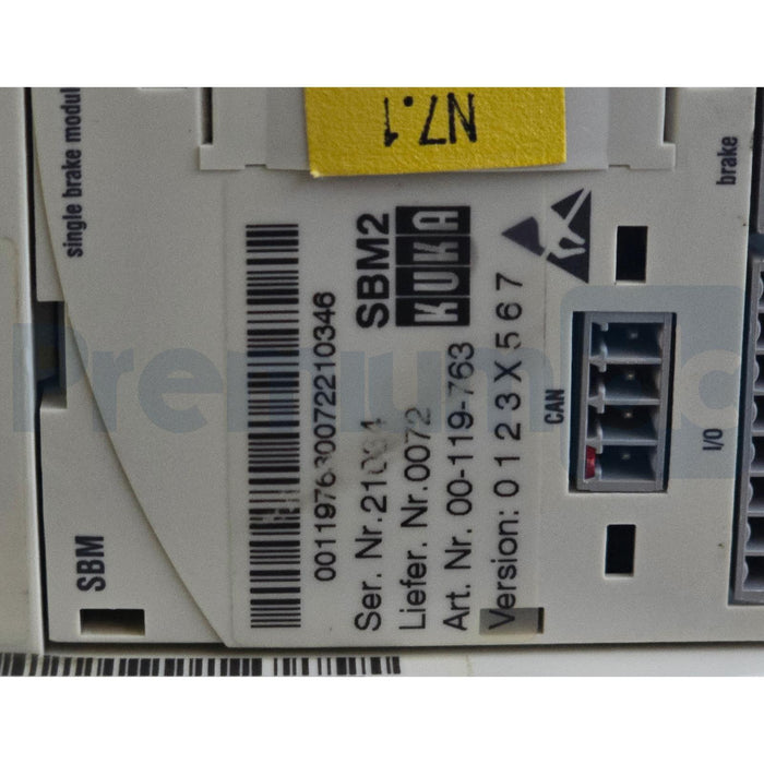 KUKA KSD1-32 E93DA113I4B531 SERVO DRIVE E93DA113I4B531XX4B23 13046923 w/SBM2