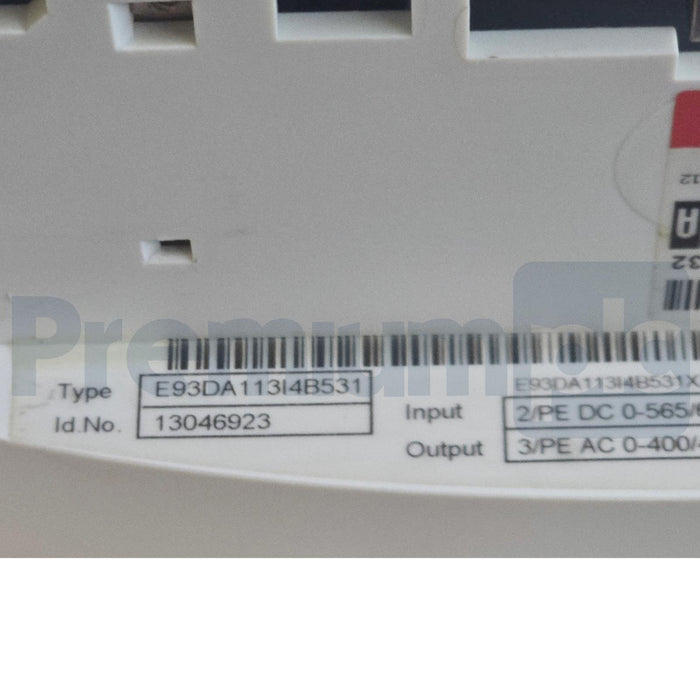 KUKA KSD1-32 E93DA113I4B531 SERVO DRIVE E93DA113I4B531XX4B23 13046923 w/SBM2