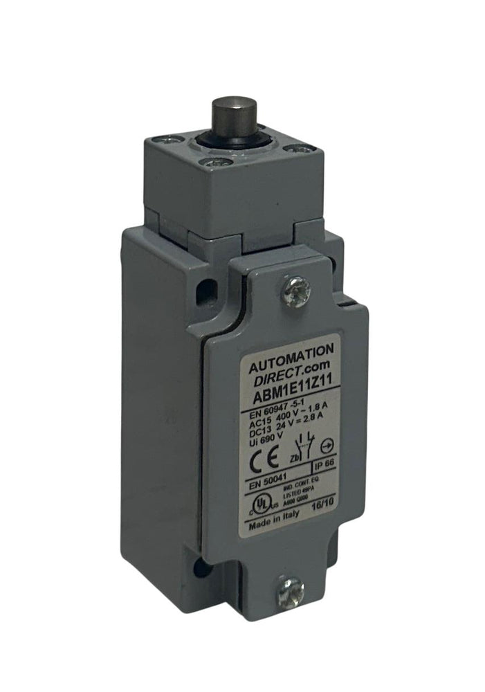AUTOMATIONDIRECT ABM1E11Z11 OEM LIMIT SWITCH W/ STAINLESS STEEL PLUNGER NSNP