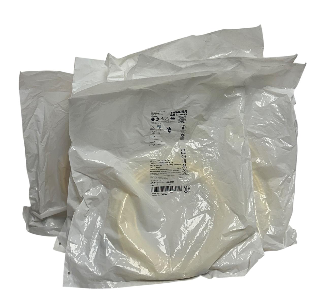 6 MURR ELEKTRONIK 7000-12221-0340700 / 7000122210340700 CONNECTION CABLES NSFS