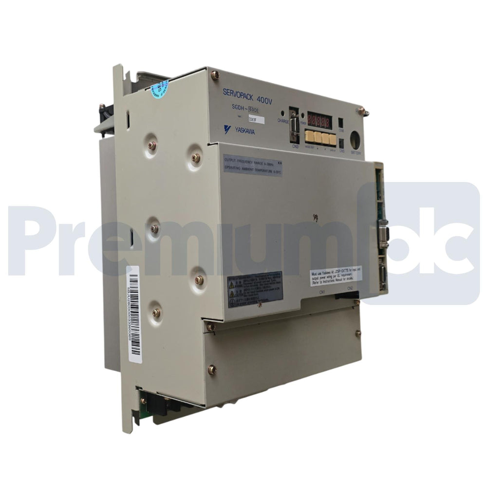 YASKAWA SGDH-60DE / SGDH60DE SIGMA II SERVOPACK AMPLIFIER 400V 6kW w/JUSP-NS500