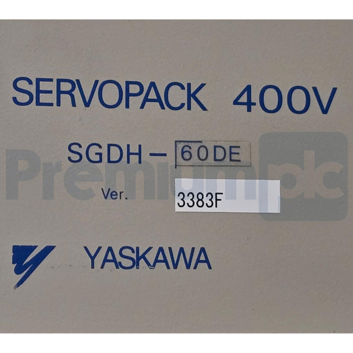 YASKAWA SGDH-60DE / SGDH60DE SIGMA II SERVOPACK AMPLIFIER 400V 6kW w/JUSP-NS500
