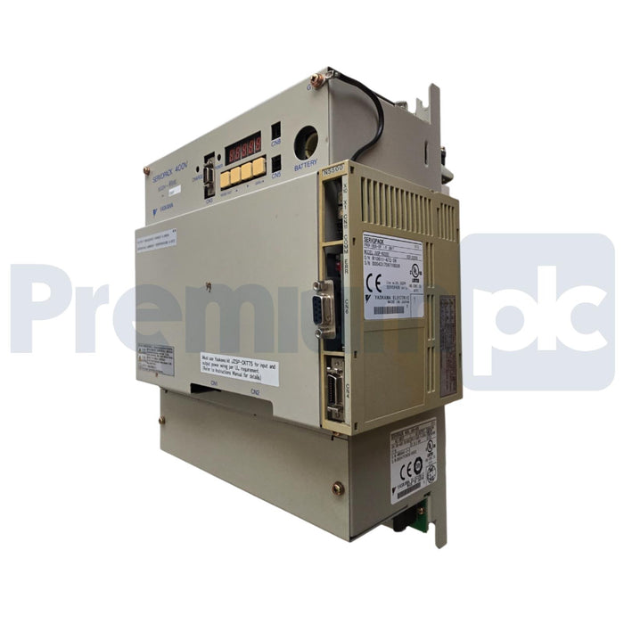 YASKAWA SGDH-60DE / SGDH60DE SIGMA II SERVOPACK AMPLIFIER 400V 6kW w/JUSP-NS500