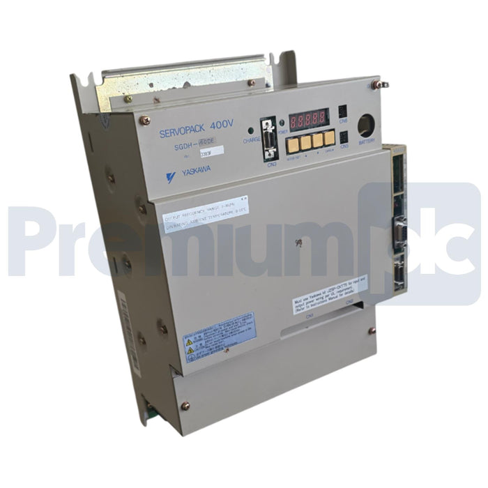 YASKAWA SGDH-60DE / SGDH60DE SIGMA II SERVOPACK AMPLIFIER 400V 6kW w/JUSP-NS500