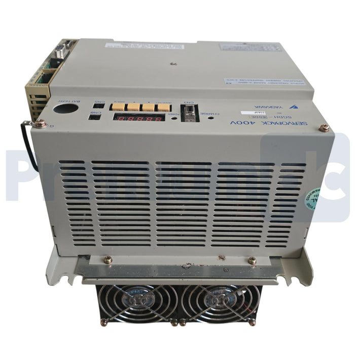 YASKAWA SGDH-60DE / SGDH60DE SIGMA II SERVOPACK AMPLIFIER 400V 6kW w/JUSP-NS500