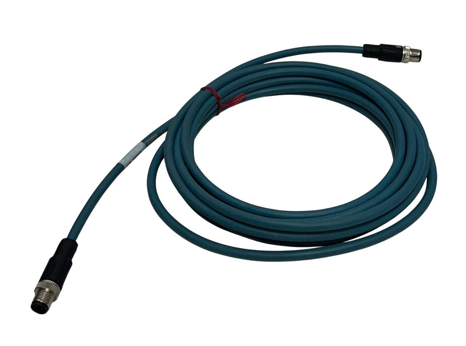 KEYENCE OP-88090 / OP88090 OEM SZ-V SERIES EtherNet CABLE M12 4-PIN 5M NSNP