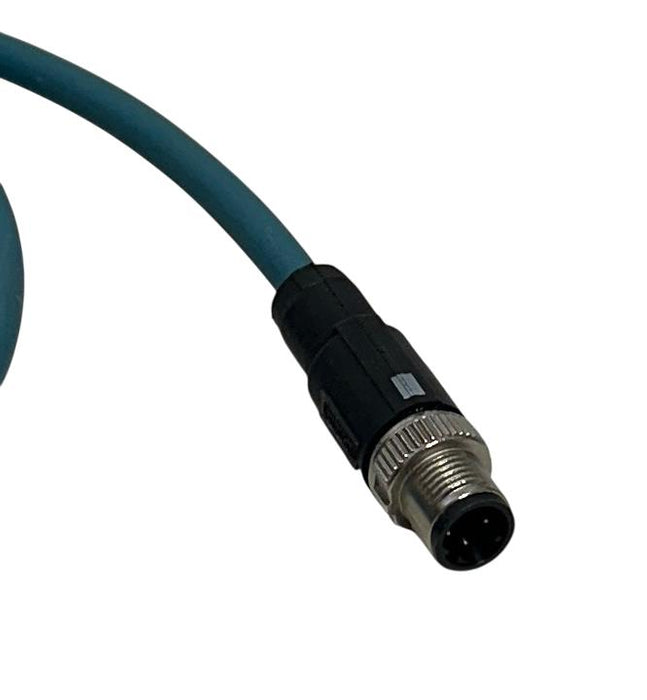 KEYENCE OP-88090 / OP88090 OEM SZ-V SERIES EtherNet CABLE M12 4-PIN 5M NSNP