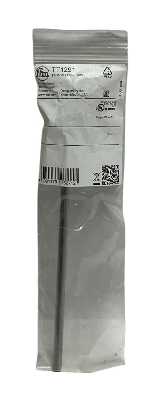 IFM TT-150KFED06- /US/ / TT1291 TEMPERATURE PROBE SENSOR 150mm LENGTH PT100 NSMP