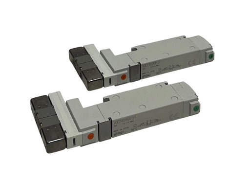 2 SMC VQC2400KN-51 / VQC2400KN51 DOUBLE SOLENOID VQC VALVES PLUG-IN NSNP