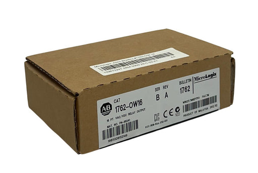 ALLEN BRADLEY 1762-OW16 /B MicroLogix 16-PT RELAY OUTPUT MODULE VAC/DC NSMP
