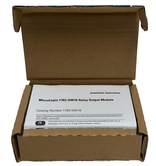 ALLEN BRADLEY 1762-OW16 /B MicroLogix 16-PT RELAY OUTPUT MODULE VAC/DC NSMP