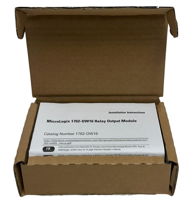 ALLEN BRADLEY 1762-OW16 /B MicroLogix 16-PT RELAY OUTPUT MODULE VAC/DC NSMP