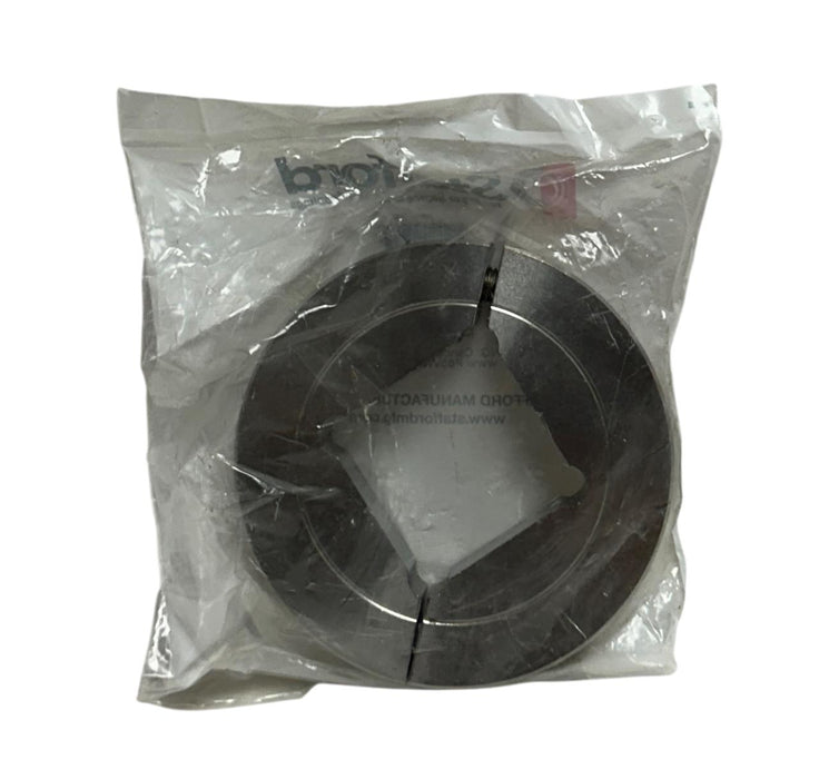 5 STAFFORD 15S108 2PC SQUARE BORE SHAFT COLLARS 1-1/2'' 87602 STAINLESS NSMP