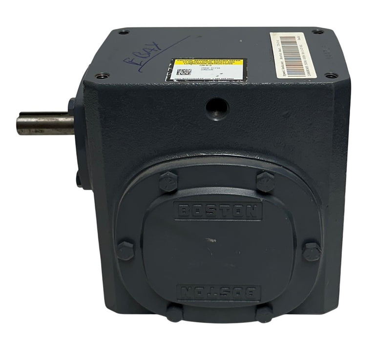 BOSTON GEAR 726-5-G / 51735 RIGHT ANGLE WORM GEAR SPEED REDUCER 5:1 RATIO NSNP