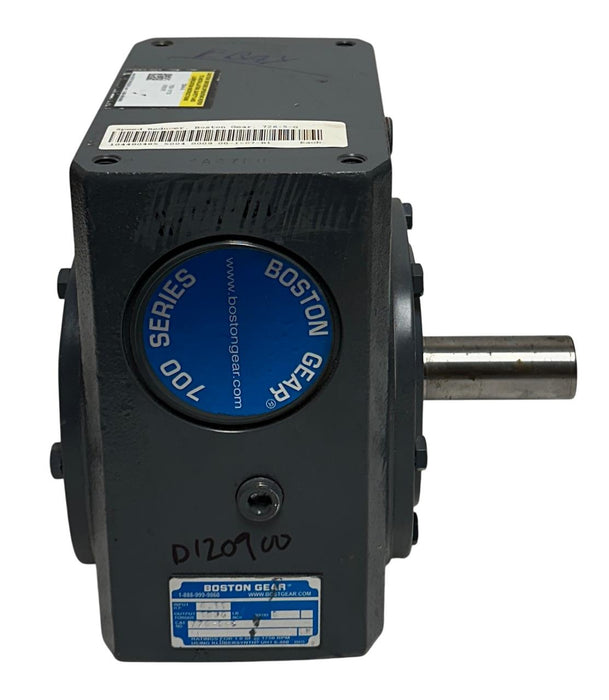 BOSTON GEAR 726-5-G / 51735 RIGHT ANGLE WORM GEAR SPEED REDUCER 5:1 RATIO NSNP