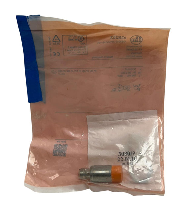 IFM IGB3012-APKG/US-104 / IGS253 INDUCTIVE PROXIMITY SENSOR 10-30V 12mm NSMP
