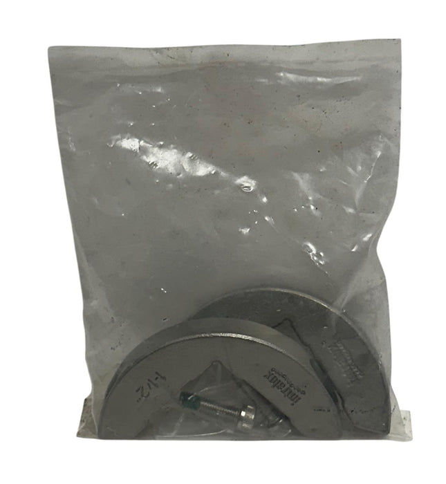 3 INTRALOX OEM 1-1/2'' STAINLESS STEEL SPLIT RETAINER RINGS SQUARE BORE NSFS