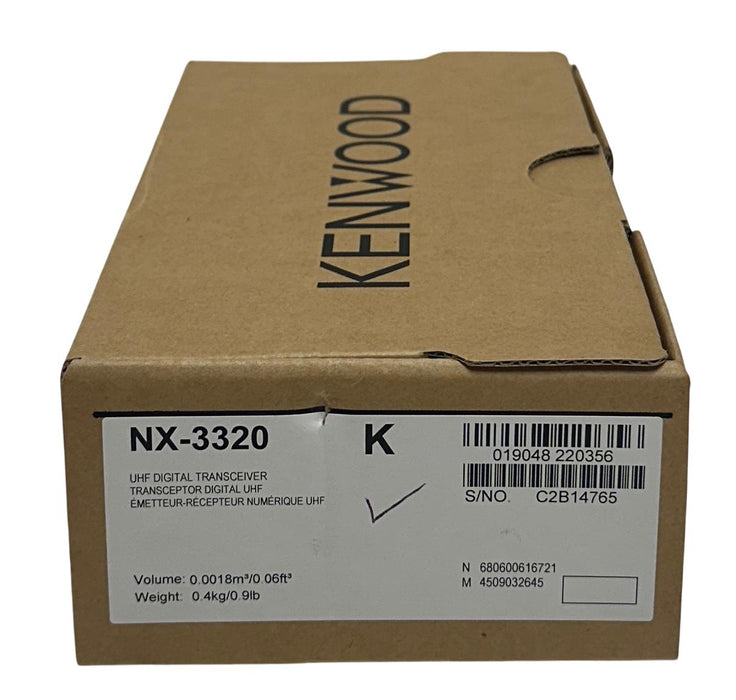KENWOOD NX-3320 / NX3320 NEXEDGE UHF DIGITAL TRANSCEIVER NX-3320 OEM NSMP