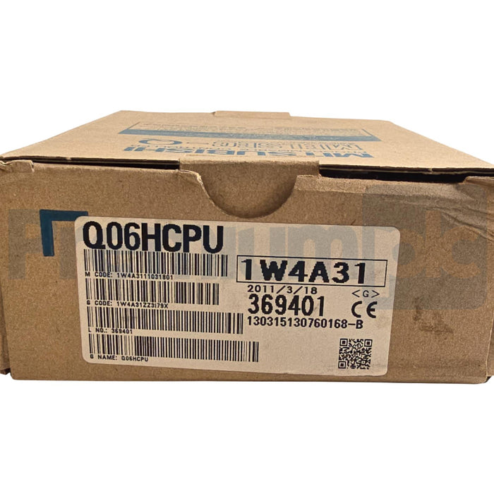 MITSUBISHI Q06HCPU MELSEC-Q QnU (PLC) CPU UNIT MAX 60Ksteps 5VDC 0.64A NSMP