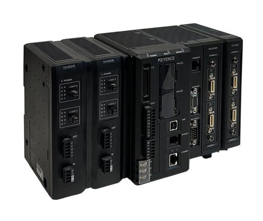 KEYENCE XG-8702L / CA-DC21E MULTI-CAMERA IMAGING SYSTEM CA-E800 EtherNet USNP