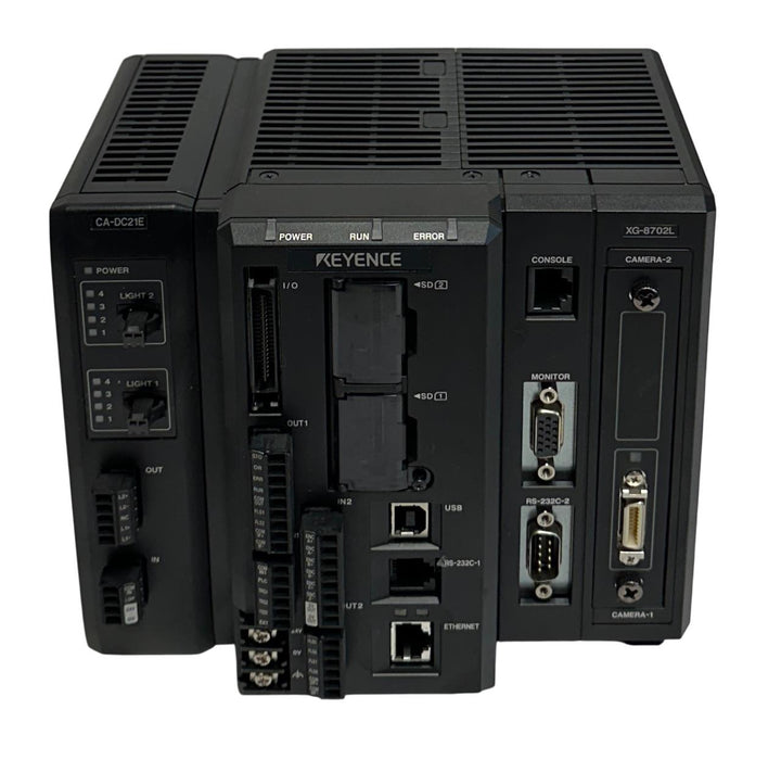 For Parts KEYENCE XG-8702L / CA-DC21E MULTI-CAMERA IMAGING SYSTEM CONTROLLER USB