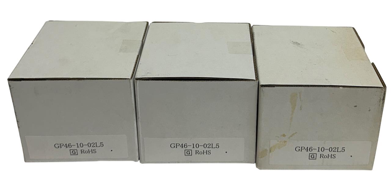 3 SMC GP46-10-02L5 / GP461002L5 PRESSURE GAUGES W/ SWITCHES 0-1MPa 30VDC NSMP