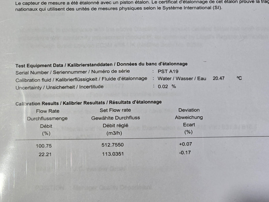 KROHNE DN300 mm / 12" inch ELECTROMAGNETIC FLOW METER OPTIFLUX 4000-DIV2 NSMP