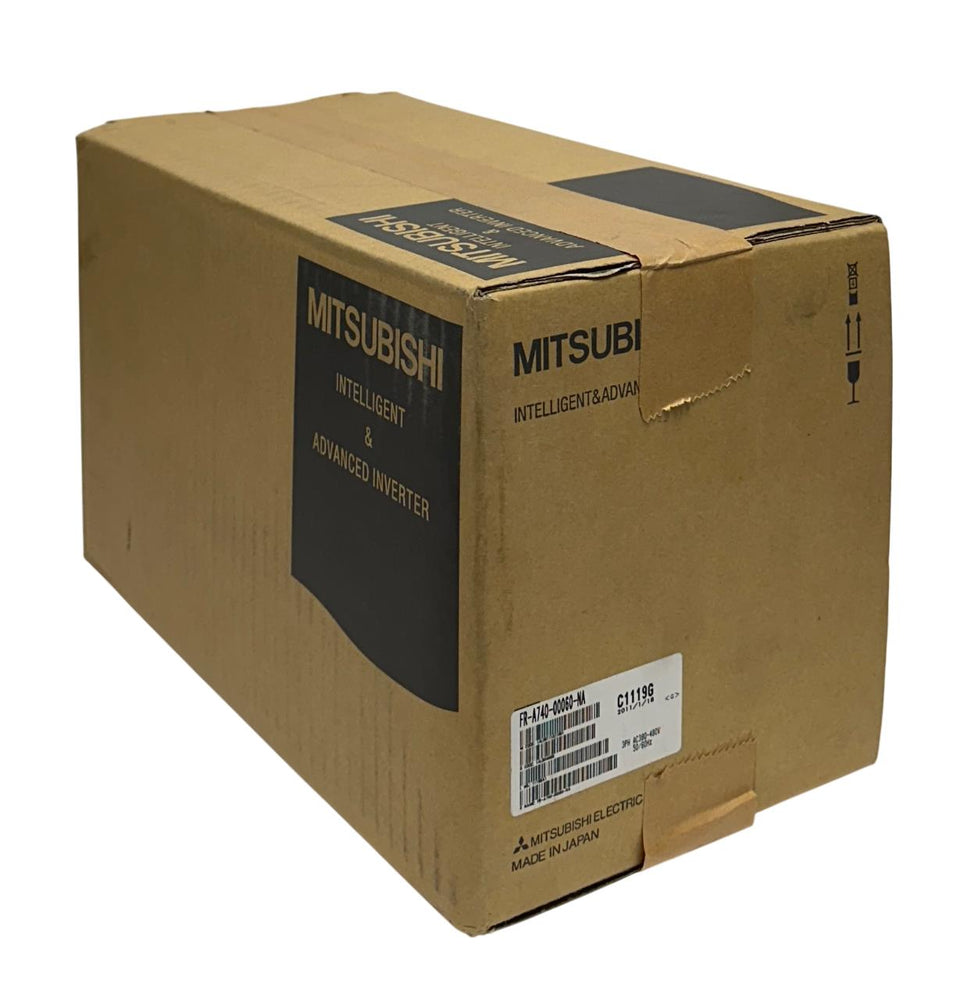 MITSUBISHI FR-A740-00060-NA FREQROL FR-A700 INVERTER VFD 3PH/380-480VAC NSFS