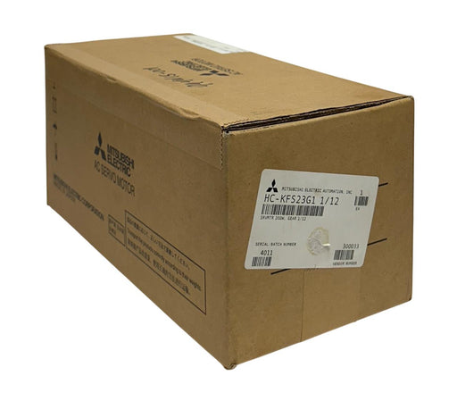 MITSUBISHI HC-KFS23G1 1/12 / HCKFS23G1 AC SERVO MOTOR W/ BRAKE K9012 1/12 NSFS