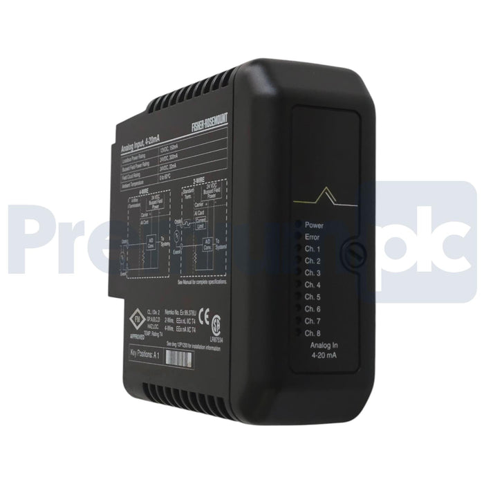 ROSEMOUNT EMERSON DeltaV KJ3002X1-BC1 ANALOG INPUT 4-20mA 12P0681X092 REV M USPI