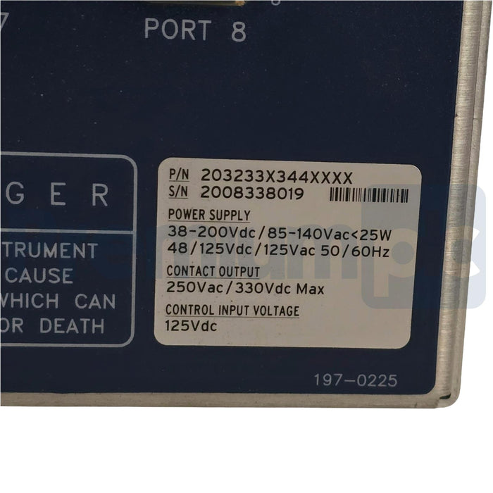 SCHWEITZER SEL-2032 SCADA RTU COMMUNICATIONS PROCESSOR P/N: 203233X344XXXX NSNP