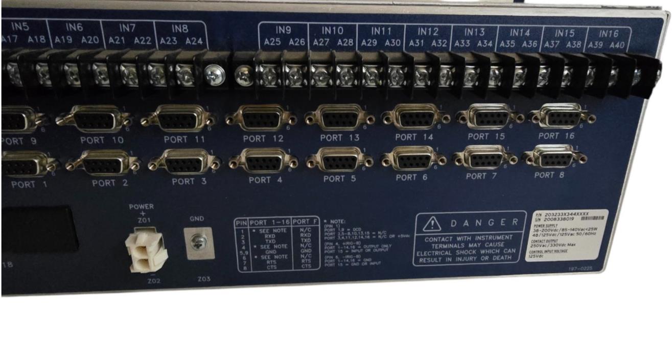 SCHWEITZER SEL-2032 SCADA RTU COMMUNICATIONS PROCESSOR P/N: 203233X344XXXX NSNP