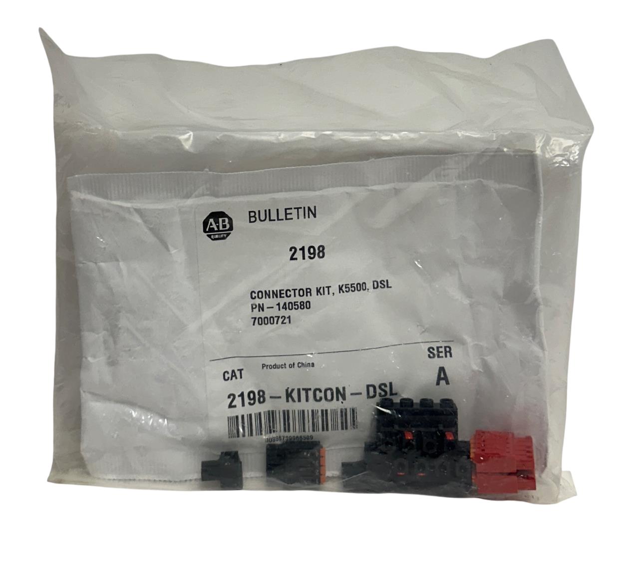 ALLEN BRADLEY PN-140712 / 2198-KITCON-DSL /A CONNECTOR KIT K5500 FR1&2 OEM NSFS