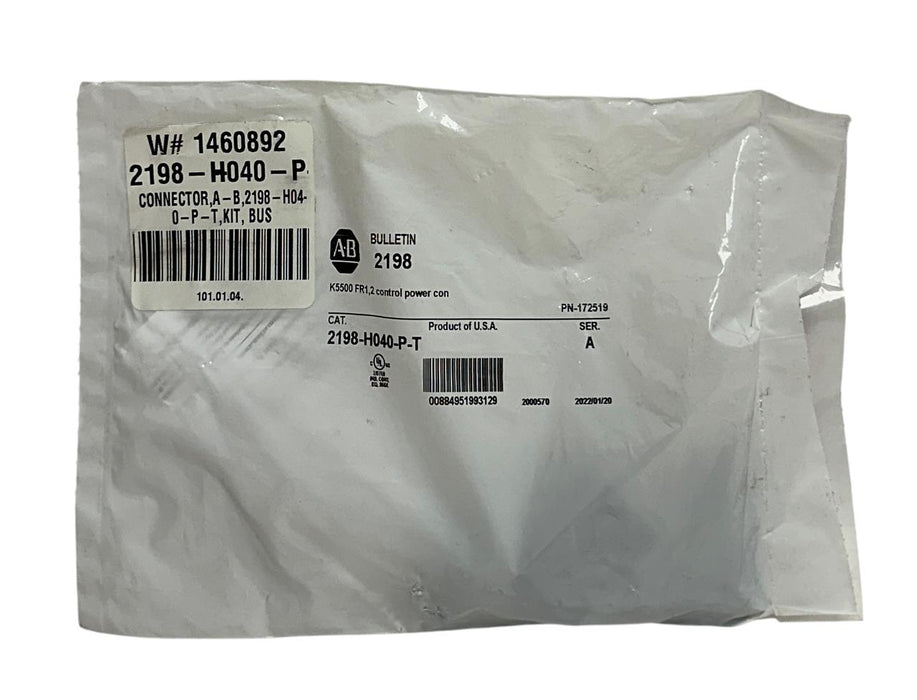 ALLEN BRADLEY 2198-H040-P-T /A Kinetix 5500 CONTROL POWER CONNECTOR FR1&2 NSFS